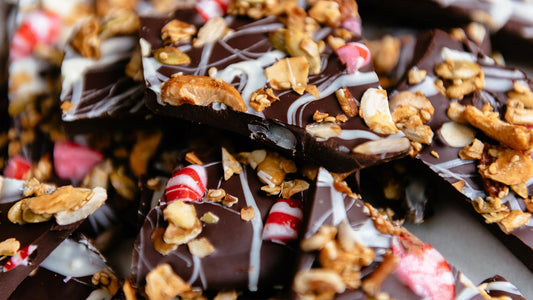 Festive Coconola Peppermint Bark