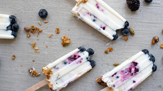 Very Berry Coconola Popsicles