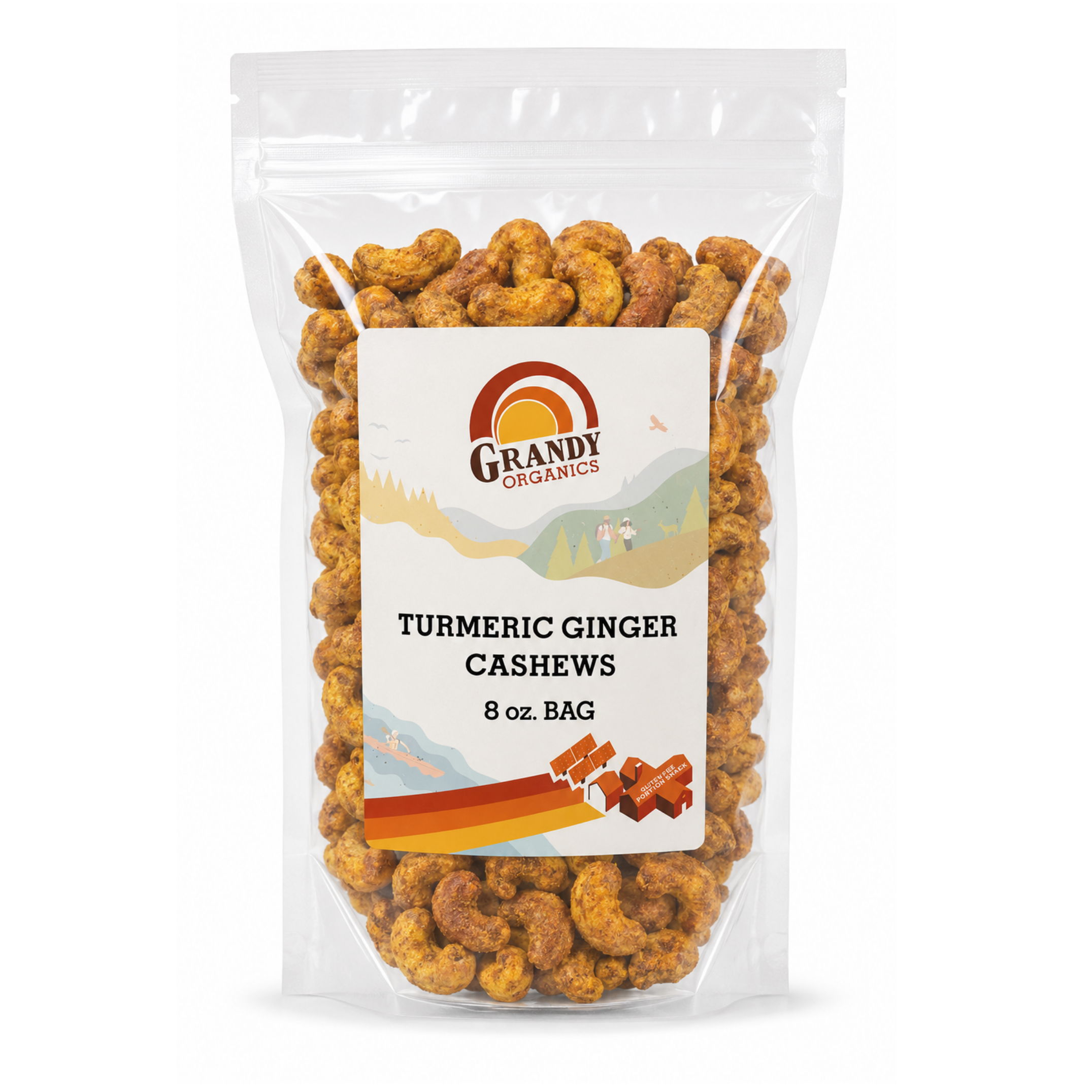 Buy Bulk Turmeric Ginger Cashews | Organic And Gluten-Free