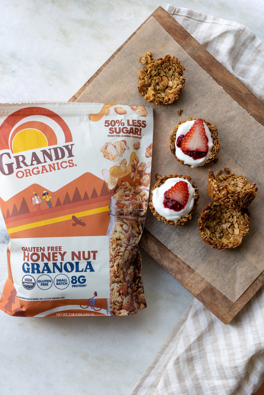 Honey Nut Granola Cups