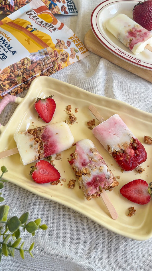 Yogurt Parfait Popsicles