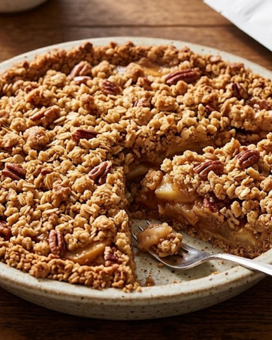 Classic Granola Apple-Pecan Pie
