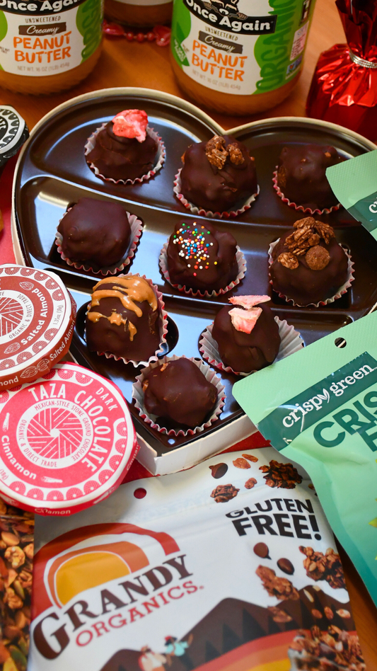 Valentine's Day Granola Truffles