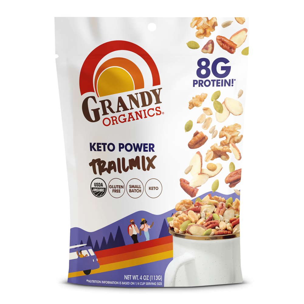 Buy Keto Power Trail Mix | Organic and Gluten-Free – Grandy Organics