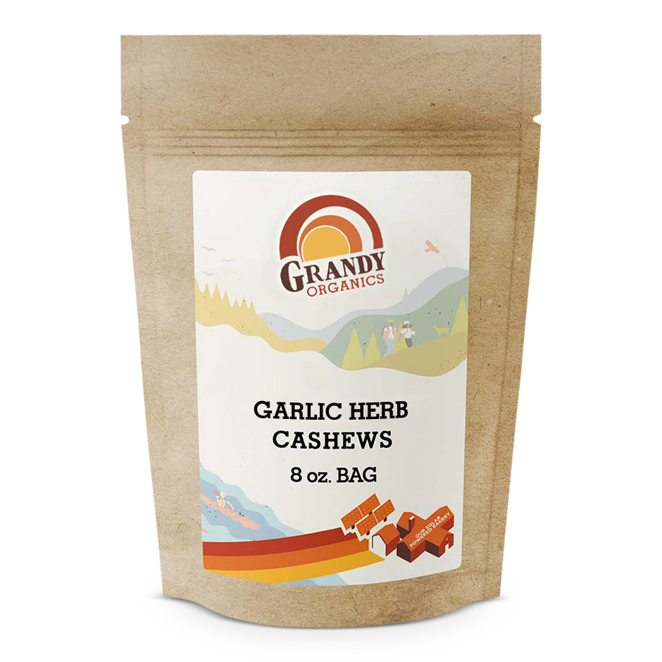 Buy healthy organic & glutenfree roasted nuts online Grandy Organics